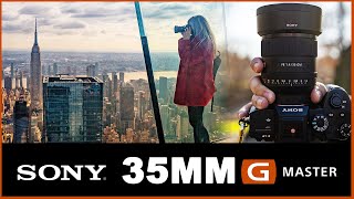 Sony FE 35mm F14 GM on Sony a7R IV  Hands On with crissibeth [upl. by Eidod]