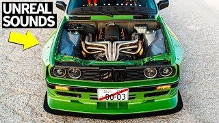 Wildest BMW E30 Ever Insane Sounding RendertoReality V8 Swapped E30 BMW [upl. by Ahsok]