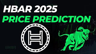 2025 HBAR Hedera Hashgraph PRICE PREDICTIONCrypto BullRUN [upl. by Nannerb]