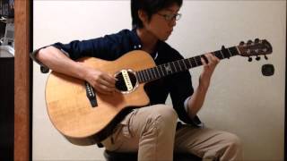 Crescent Moon  中川イサト Isato Nakagawa cover [upl. by Ecirum433]