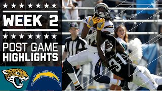 Jaguars vs Chargers  NFL Week 2 Game Highlights [upl. by Aikemehs]