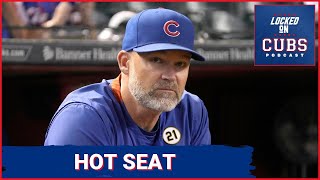 David Ross should be on the HOT SEAT for Chicago Cubs [upl. by Willing]