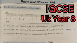 Units and Measuring maths for Uk Year 8 IGCSE International MathematicsCambridgeInternationalmath [upl. by Benyamin]