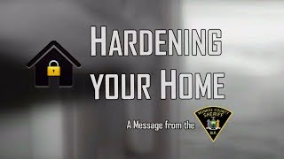 Hardening Your Home  A Message from the Monroe County Sheriffs Office [upl. by Oremodlab]