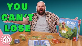 You Will Win This Game 100 of the Time  Dorfromantik the Board Game Review [upl. by Enimaj]