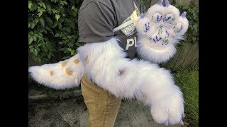 Commission  paws armsleeves tail [upl. by Eugenie]