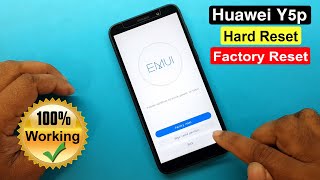 Huawei Y5p Hard Reset  Huawei DRA LX9 Hard Reset  Huawei Y5p DRA LX9 Factory Reset Without Pc [upl. by Crandale]