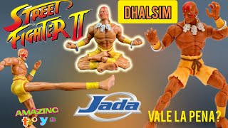 DHALSIM STREET FIGHTER JADA TOYS RESEÑA jada streetfighter dhalsim jadatoys streetfighter2 [upl. by Seabury]