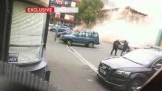 CCTV footage from the moment the 63M Earthquake hit Christchurch CBD [upl. by Anibla943]