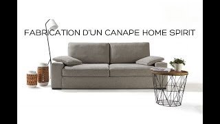 Fabrication dun canapé Home Spirit [upl. by Wahs829]