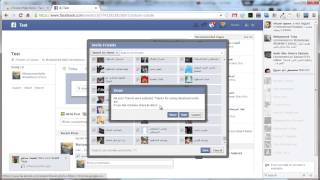 How to invite all your facebook friends to Events or Pages with just one click [upl. by Eilesor20]