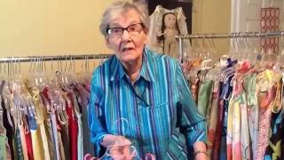 103 year old makes pillowcase dresses [upl. by Ploss53]