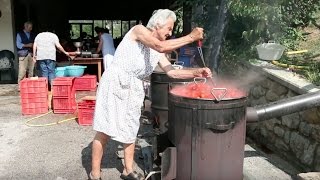 How to make tomato passata  Pasta Grannies [upl. by Myra]