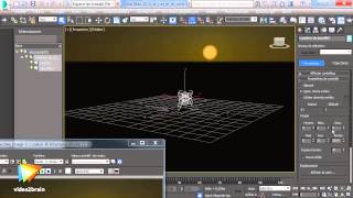 Tutoriel 3ds Max 2015  Intégrer un ciel et un soleil avec Mental Ray  video2braincom [upl. by Aneahs71]