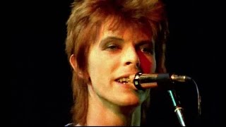 David Bowie  Starman  live 1972 rare footage  2016 edit [upl. by Ikila]