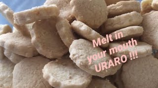 Melt in your mouth Uraro Cookies Arrowroot Cookies [upl. by Eed]