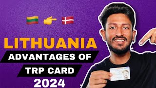 Advantages Of Lithuanian TRP Card 2024  Study in Europe  Lithuania Study Visa [upl. by Okimat]