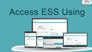 Payroll Software ESS Web Portal Demo quotMarg ERPquot [upl. by Haraj]