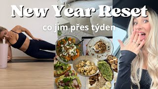 VLOG  zdravé návyky co jím přes týden recepty amp tipy 2024 reset 💖 [upl. by Aerdnat]