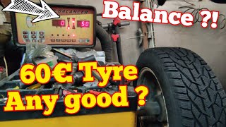 Budget Winter Tires  They dont balance well [upl. by Odrareve]