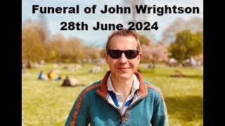 Funeral of John Wrightson 28th June 2024 [upl. by Sverre78]