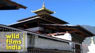 Kyichu Lhakhang in Lamgong Gewog of Paro District Bhutan [upl. by Sander]