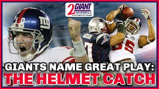 The Best Play In Giants History Reliving Super Bowl 42s Epic Helmet Catch [upl. by Einna]