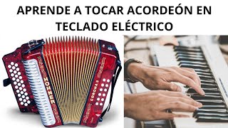 Las Mejores clases y Maneras De como Tocar Acordeon En El Teclado Clase1 Lo mejor en acordeon 2020 [upl. by Hinson]