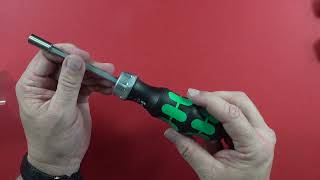 Wera Ratcheting Screwdriver tool Review [upl. by Ahsats322]