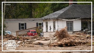 Hurricane Helene One week after the deadly storm hit western North Carolina [upl. by Marino]