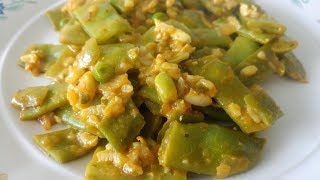 Receta Judías Verdes al Ajillo  Fácil y Rápida [upl. by Edelman]