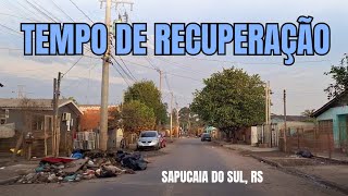 Sapucaia do Sul RS livre da água e se recuperando da enchente frio diminuiu  05062024 [upl. by Nodnelg]