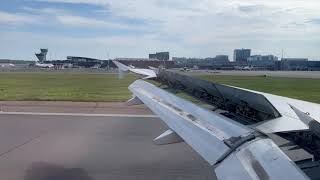 TAKE OFF amp LANDING FINNAIR PALMA DE MALLORCA to HELSINKI AIRBUS A320214  VIAJAR AUDIOVISOR [upl. by Calabrese]