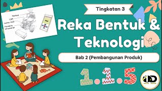 RBT TINGKATAN 3 BAB 115 MENGHASILKAN LAKARAN BAHAGIAN REKA BENTUK PRODUK YANG AKAN DIUBAH SUAI [upl. by Tarrah79]