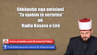 Plaka 87 vjeqare pyet në emisionin javor në Radio brenga e saj namazi  DrShefqet Krasniqi [upl. by Hump]