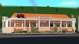 running the best bloxburg cafe [upl. by Blinny]