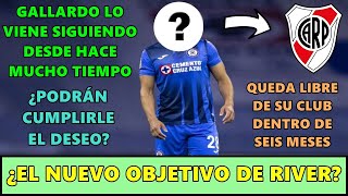 ¿Otro REFUERZO SORPRESA para GALLARDO  RIVER va por este JUGADOR al que YA INTENTÓ traer antes [upl. by Fogel]