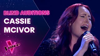 The Blind Auditions Cassie McIvor sings Its All Coming Back to Me Now by Celine Dion [upl. by Buffy256]