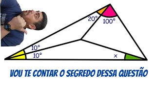 VOU TE MOSTRAR O SEGREDO INCRÍVEL DESSA QUESTÃOCONSTRUÇÃO AUXILIARGEOMETRIAEAMCOLÉGIO NAVAL [upl. by Hendry]