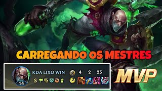 FAZENDO SINGED SUPORTE PARECER BROKEN  WILD RIFT [upl. by Aterg]