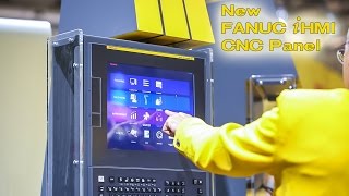 FANUC’s New iHMI CNC Panel [upl. by Drogin]