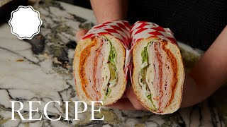 How To Make a New YorkStyle Hoagie With Sauls Sandwiches [upl. by Ivad389]