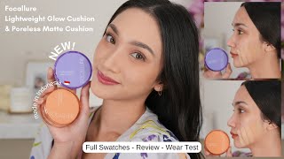 FOCALLURE CUSHION  Full Swatches  Review  Wear Test [upl. by Etka]