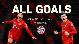 All FC Bayern Champions League Goals 201920 so far [upl. by Nilloc]