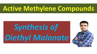 Synthesis of Diethyl malonate Malonic ester  Dr Bharat Baria [upl. by Watts422]