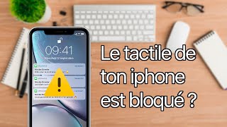 Comment débloquer un iPhone avec le tactile bloqué [upl. by Hackett]