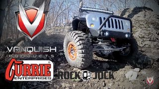 Vanquish Products  Currie RockJock axle install for the Axial SCX10 Honcho and Wraith Rubicon JK [upl. by Heim]