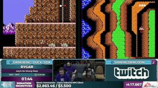 Rygar by ShiningDragoon Darkwing Duck in 02317  SGDQ2016  Part 110 [upl. by Anial]