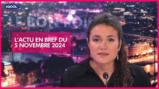 Trop de femmes et denfants à la rue en France  lactu en bref du 5 novembre 2024 [upl. by Annoyed701]