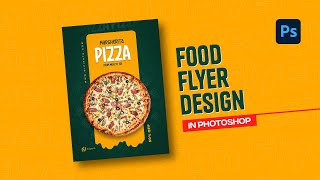 Pasta Food Flyer Design in Photoshop  Bangla Tutorial  digipath [upl. by Jae198]